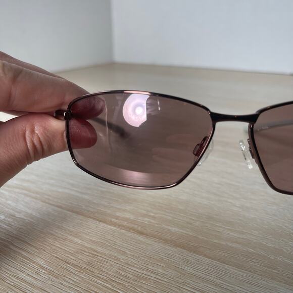 NWOT Nike Pivot Six E EV1092 220 Sunglasses Bronze Frame Nike Course WITH FLAW - Picture 8 of 10